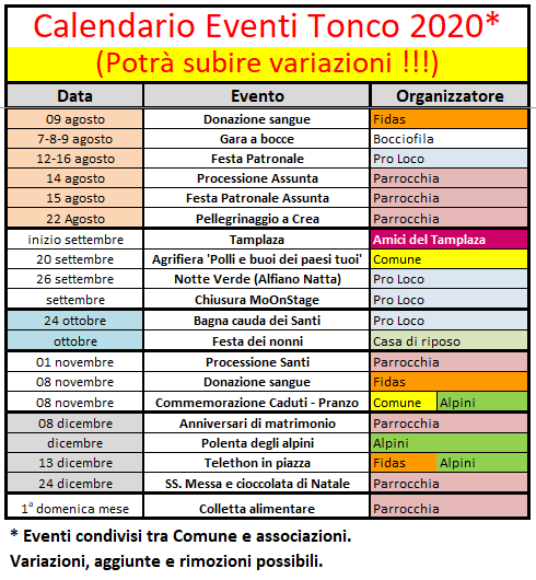 Eventi 08-12